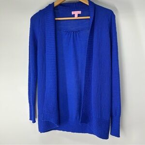 Lilly Pulitzer Vibrant Blue Cardigan